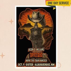 Supersuckers Sister Albuquerque Nm Oct 1 2025 Poster